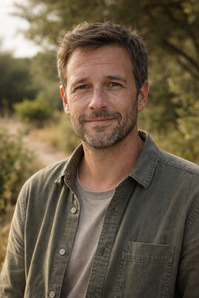 Christophe Duvivier, créateur de pleincagnard.fr, jardinier amateur à Auriol